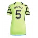 Arsenal Thomas Partey #5 Voetbalkleding Uitshirt Dames 2023-24 Korte Mouwen